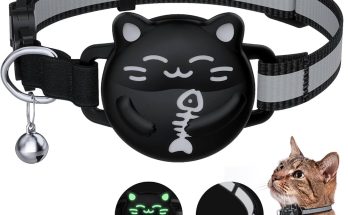 Airtag Cat Collar: Ensure Safety with Reflective Breakaway Design