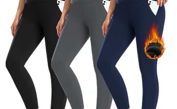 Fleece Lined Leggings Womens