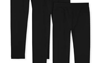 Girls Fleece Lined Leggings