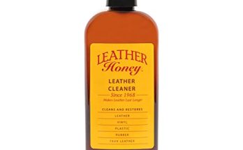 How to Use Honey Leather Cleaner